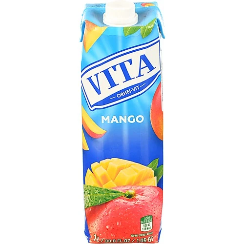 Нектар пастеризований з м'якоттю Mango Vita т/п 1л