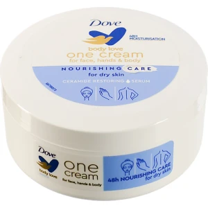 Крем для обличчя рук та тіла Живильний догляд Dove 250мл