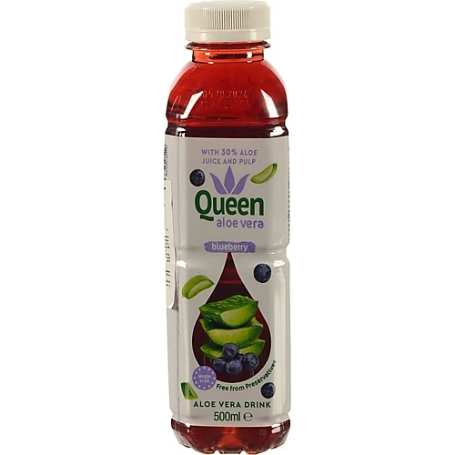 Напій Queen aloe vera 0.5л чорниця