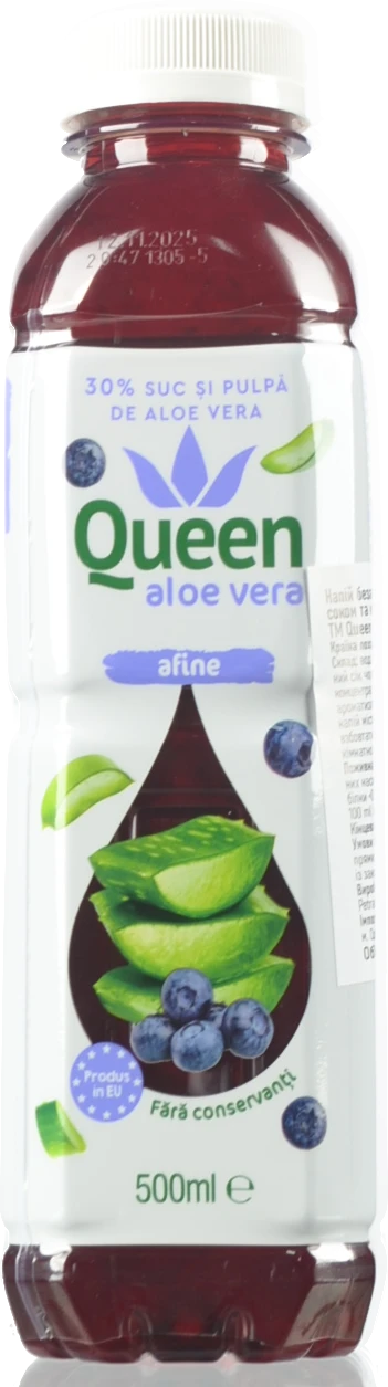 Напій Queen aloe vera 0.5л чорниця
