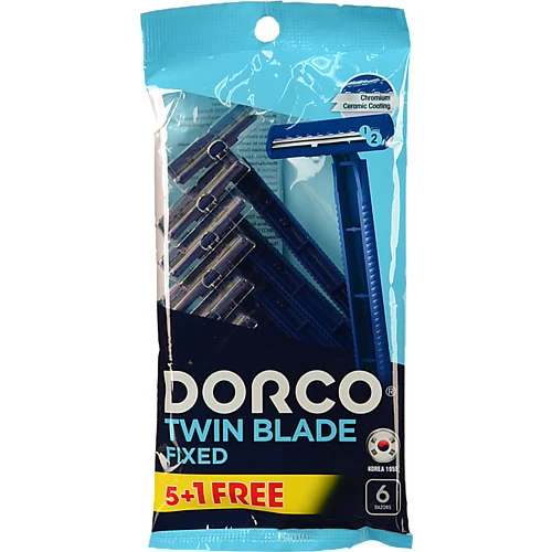 Бритва Dorco Twin Blade д.чоловіків 2леза 6шт одноразова