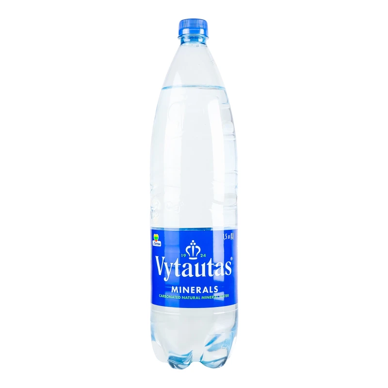 Вода мінеральна Vytautas 1.5л газ лікувально