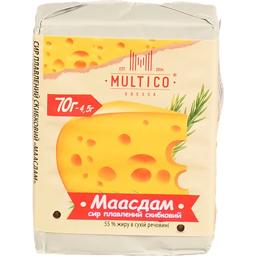 Сир пл.Multico 70г маасдам