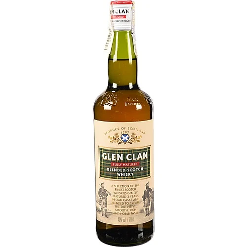 Віскі Glen Clan 0.7л blended scotch 40%