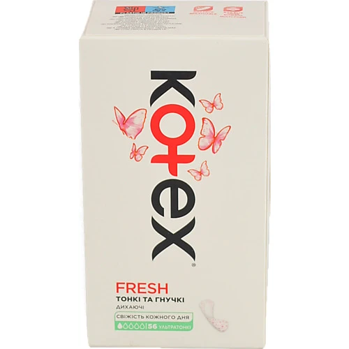 Прокладки щоденні жіночі гігієнічні Ultraslim Kotex 56шт