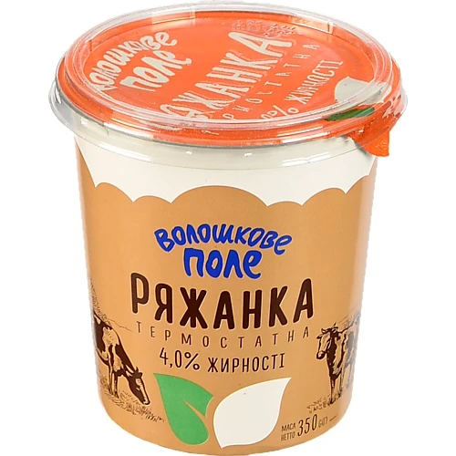 Ряжанка 4% термостатна Волошкове поле ст 350г