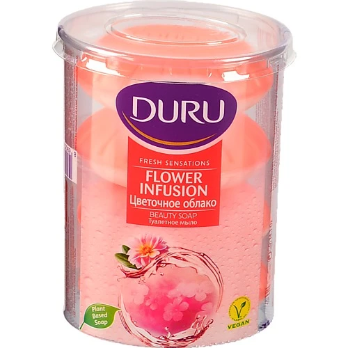 Мило туалетне Flower infusion Duru 400г