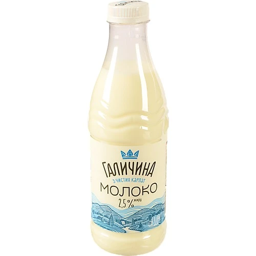 Молоко Галичина 870мл 2.5% пет