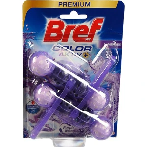 Блок туалетний для унітазу Lavender Color Activ+ Bref 2х50г