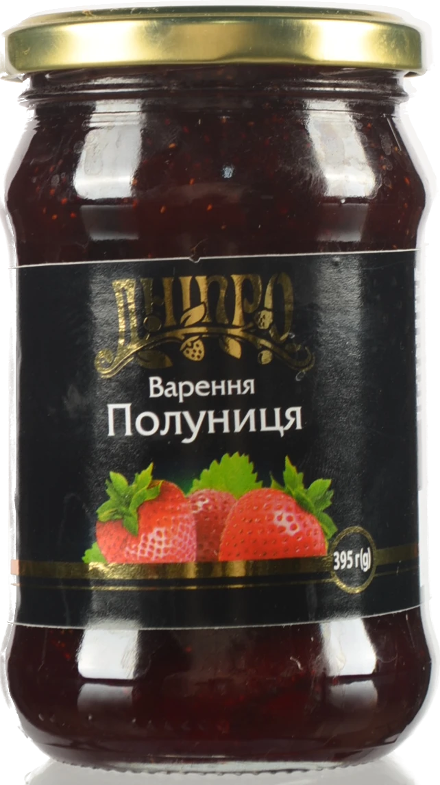 Варення Dnipro 395г полуниця с.б