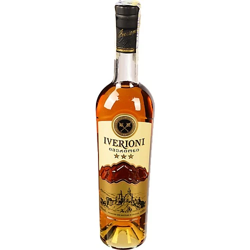 Бренді Iverioni 0.5л 3 зірки