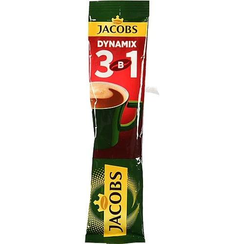 Напій кавовий розчинний Dynamix 3в1 Jacobs м/у 12.5г