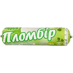 Морозиво 15% пломбір Біла Береза м/у 777г