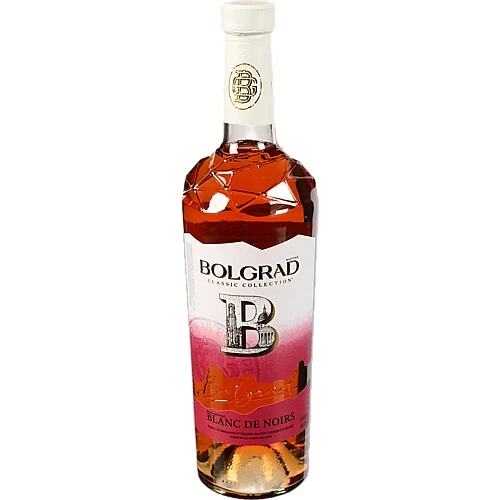 Вино Bolgrad Blanc de noirs 0.75л рожеве напівсолодке
