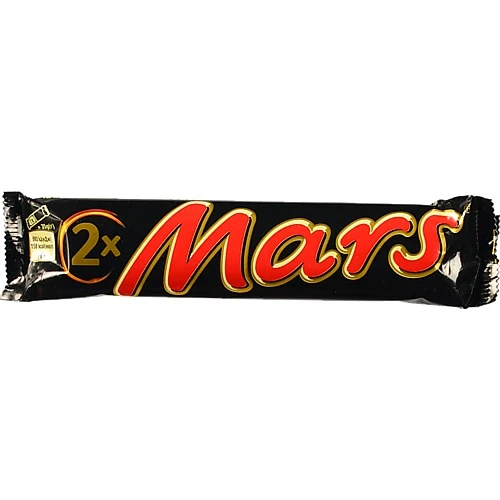 Батончик з нугою і карамеллю вкритий молочним шоколадом Mars м/у 2х35г