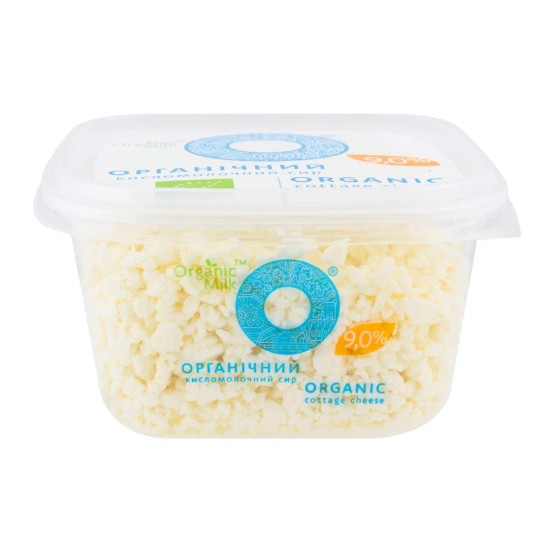 Сир кисломолочний 9% Organic Milk п/у 300г