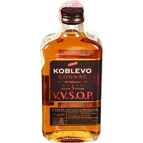 Коньяк Коблево 0.25л 5 зірок 40%