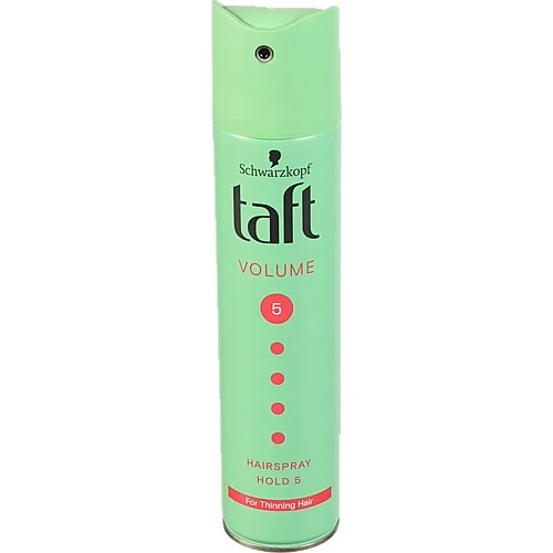 Лак для волосся Taft True Volume з мегафіксацією 250мл