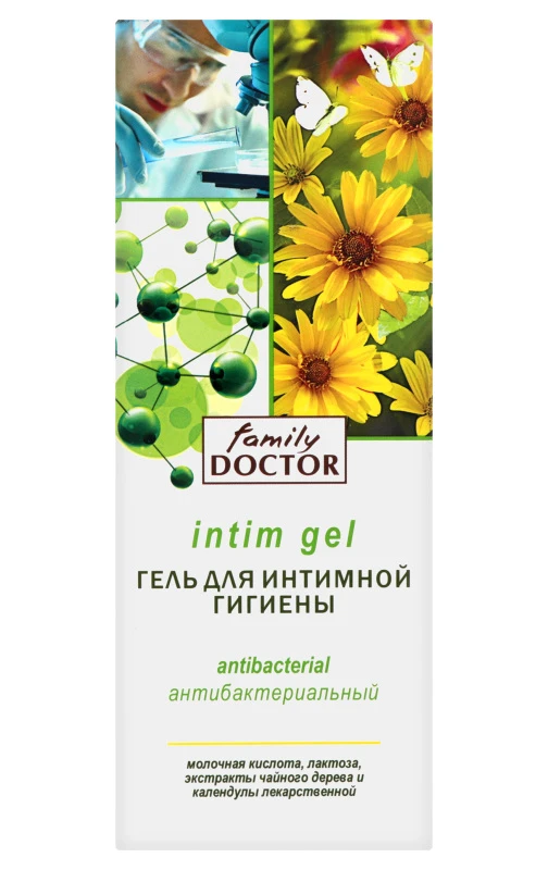 Гель для інтимної гігієни антибактеріальний Family doctor 265мл