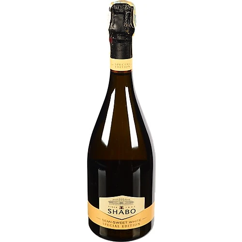 Вино ігристе Шабо Special Edition 0.75 л напівсолодке біле