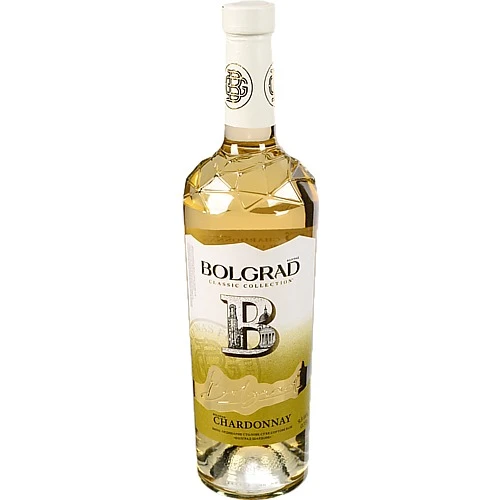 Вино Bolgrad Шардоне біле сухе 0.75л