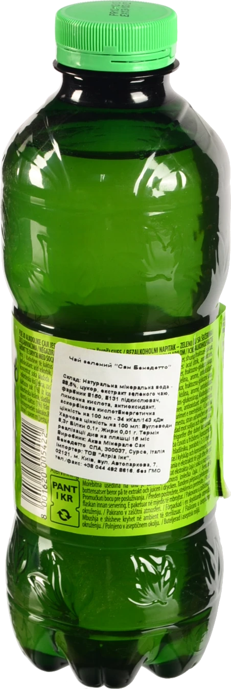 Чай San Benedetto 0.5л зелений