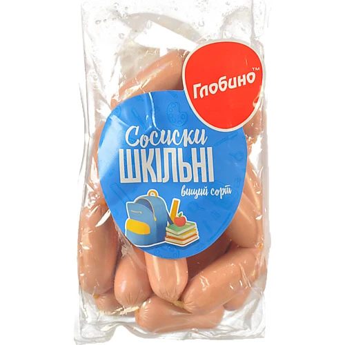 Сосиски шкільні в.г Глобіно