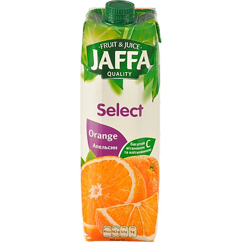 Сік апельсиновий неосвітлений Jaffa т/п 1л