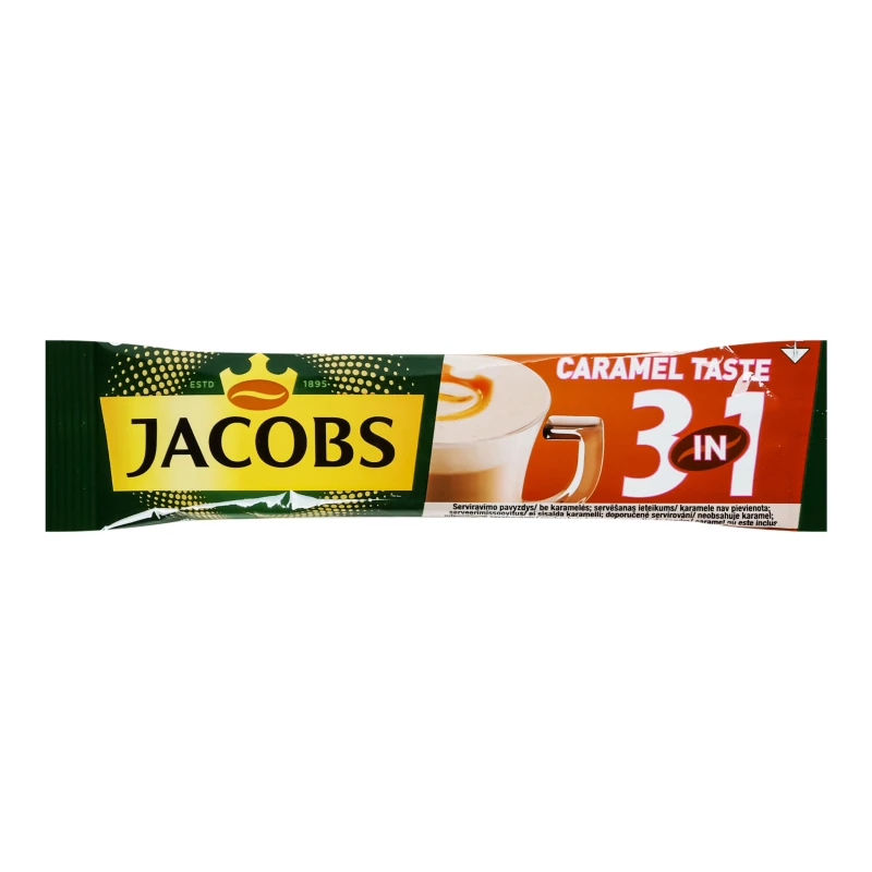 Напій кавовий розчинний 3в1 Caramel Jacobs 16.9г