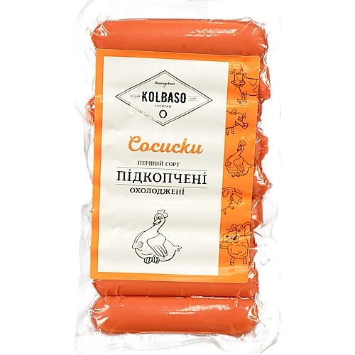 Сосиски Kolbaso 325г підкопчені
