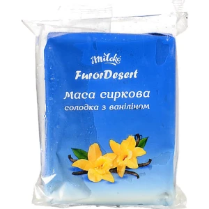 Сиркова маса. Mileko 200г ваніль