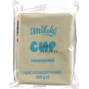Сир к.м. Mileko 200г нежирний ф.п
