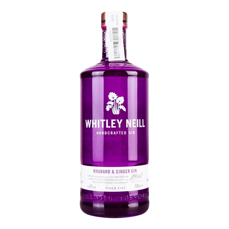 Джин Whitley Neill Rhubarb & Ginger 0.7л 43%