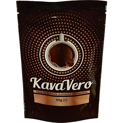 Кава KavaVero 50г розчинна сублімована