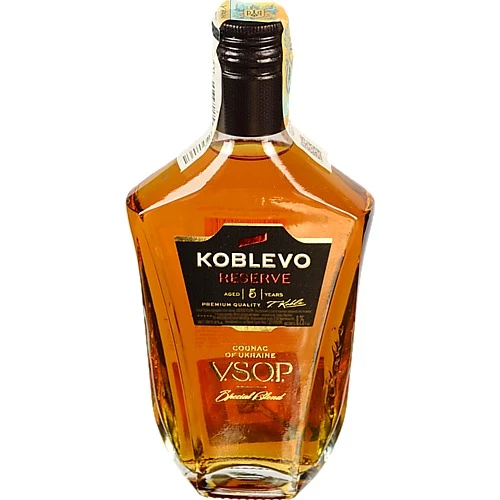 Коньяк Коблево 0.25л reserve 5 зірок 40%