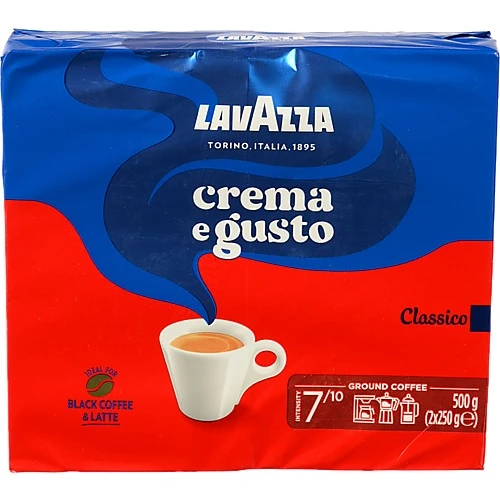 Кава мелена Lavazza Crema e Gusto 2х250г