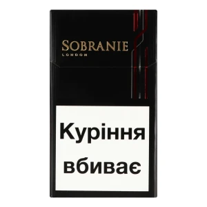Сигарети з фільтром Sobranie Refine Black 20шт