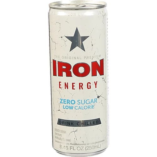 Напій енергетичний Iron Energy 250мл без цукру з.б.