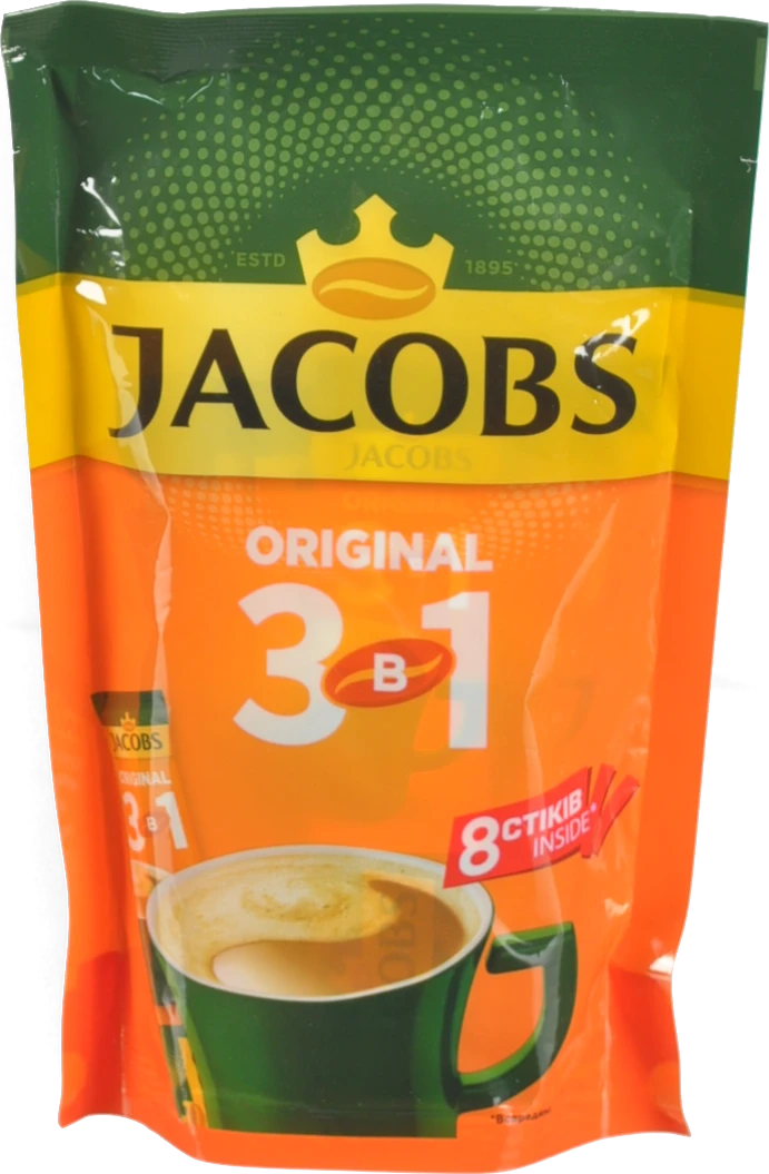 Кава Jacobs 8х12г 3в1 оріджинал