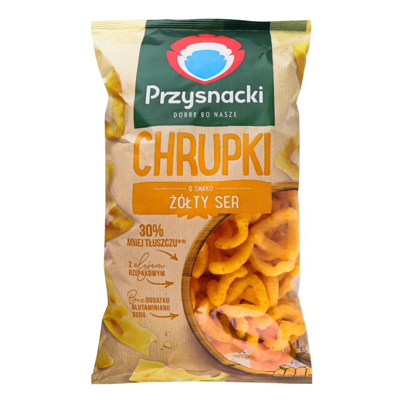 Снеки кукурудзяні зі смаком сиру Przysnacki м/у 150г