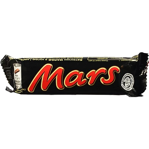 Батончик з нугою і карамеллю вкритий молочним шоколадом Mars м/у 51г