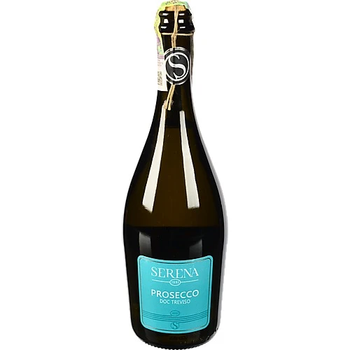 Вино ігристе 0.75л 10.5% біле сухе Prosecco Treviso Serena 1881