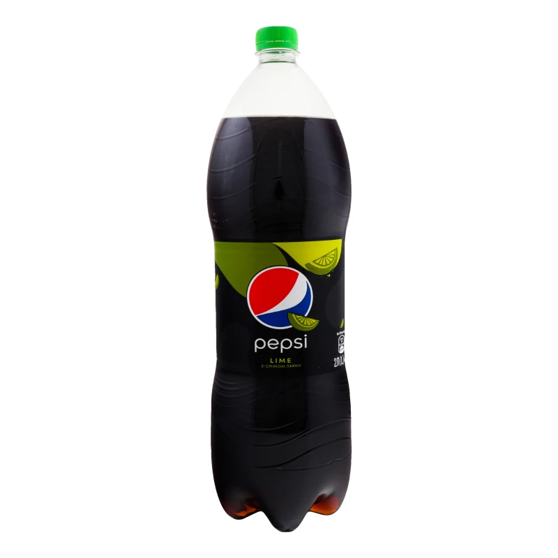 Напій безалкогольний сильногазований Lime Pepsi п/пл 2л