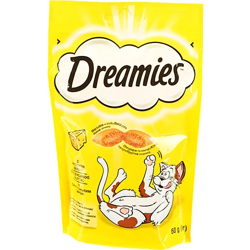 Ласощі для котів Dreamies з сиром 60г