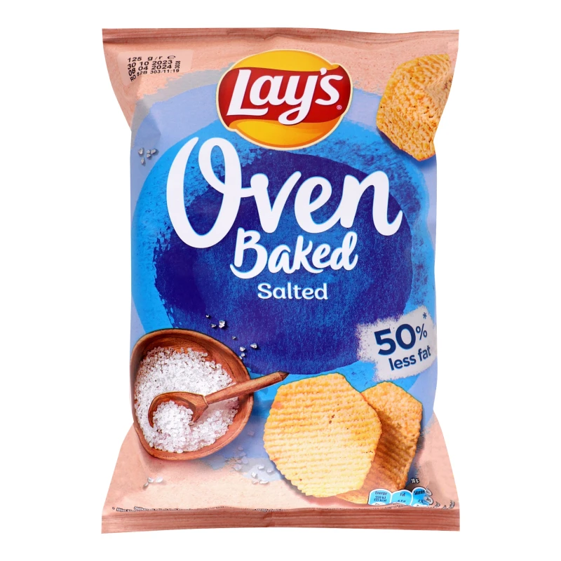 Чіпси картопляні запечені Salted Oven Baked Lay's м/у 125г