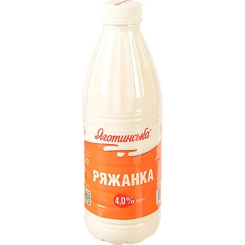 Ряжанка 4% Яготинське п/пл 850г