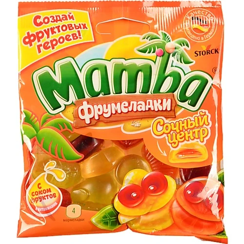 Мармелад жувальний Соковитий центр Фрумеладки Mamba м/у 70г