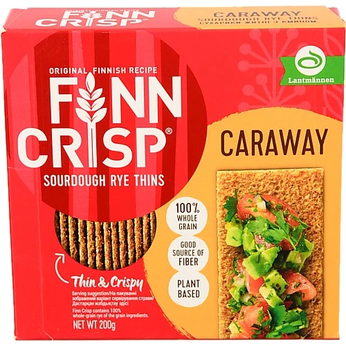 Житні сухарики з кмином Finn Crisp 200г