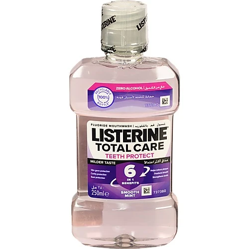 Ополіскувач для порожнини рота 6в1 Total Care Listerine 250мл