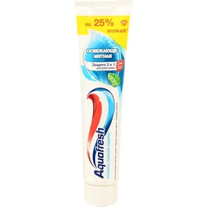 Паста зубна Освіжаюча-м'ятна Aquafresh 125мл